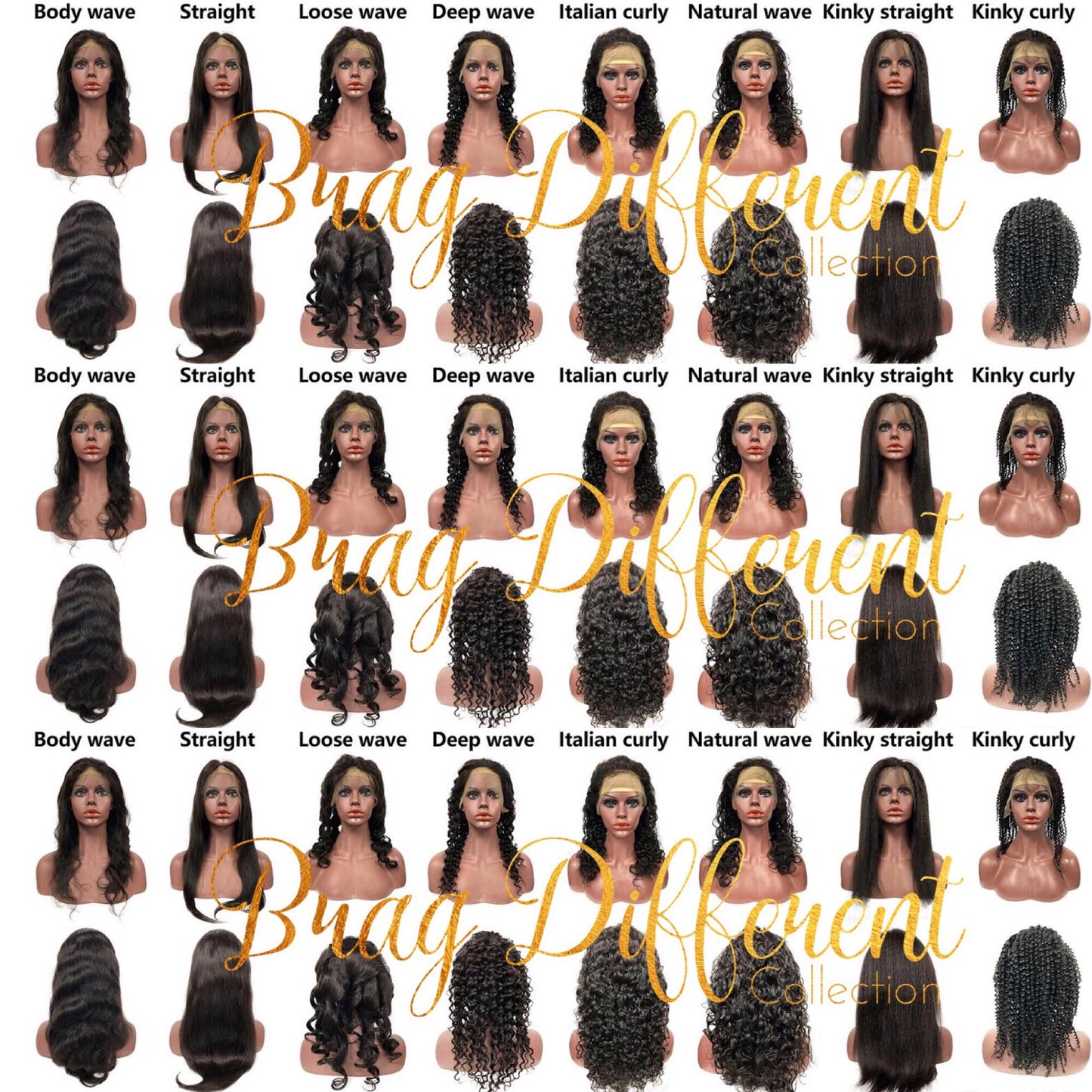 4”x4” Lace Closure Unit Wigs