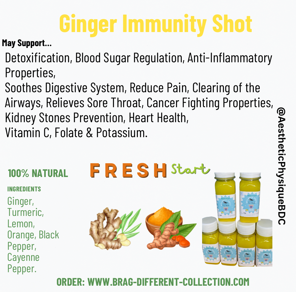 Fresh Start Wellness Drinks (Shots & 16oz)